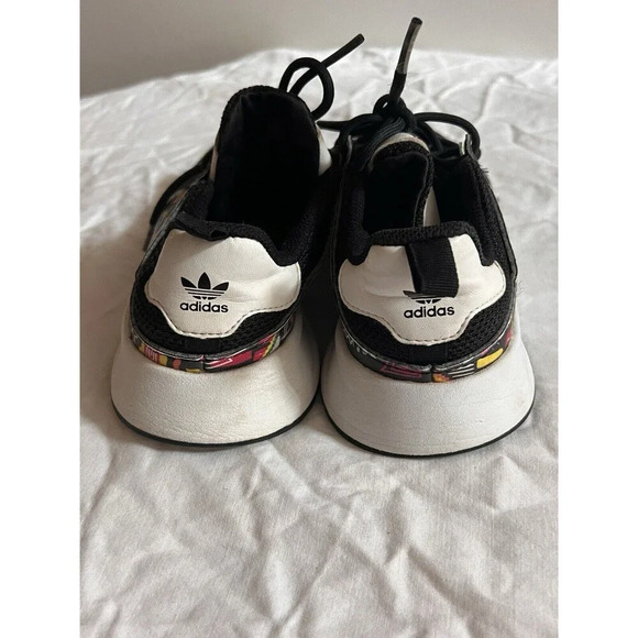 Adidas Shoes Youth 2.5 X_PLR Sneaker Black Mesh Lace Up Comfort Low Top YM029004 - Picture 7 of 11